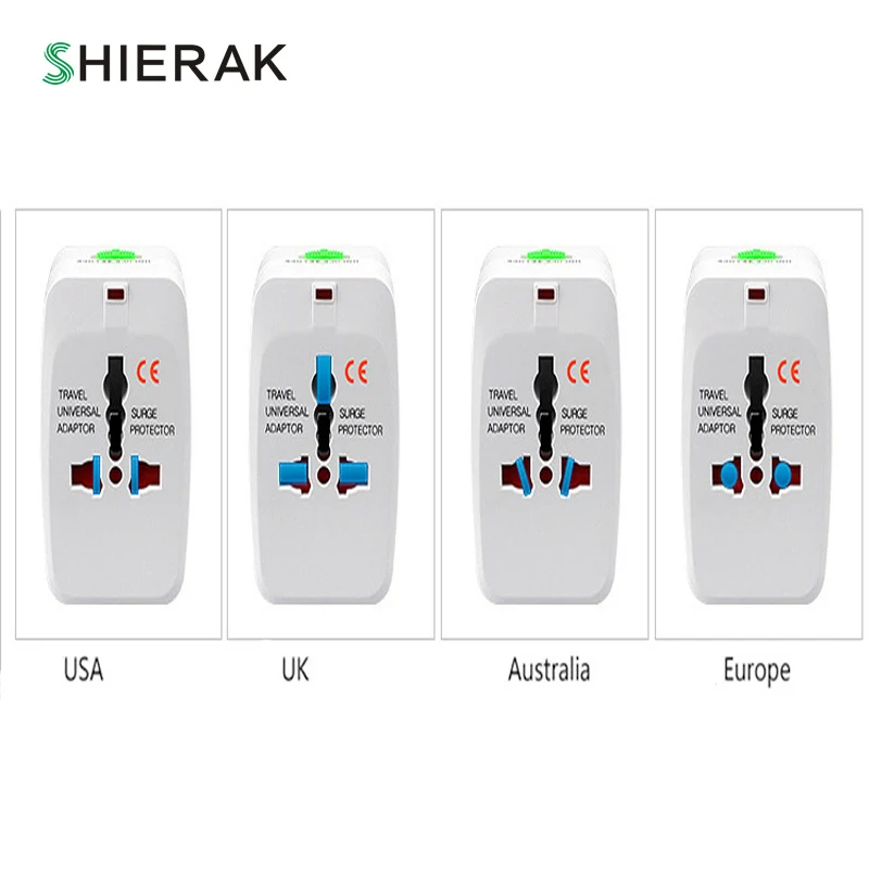SHIERAK Multi-function Global Universal Travel Socket Electric Plug Power Socket Adapter Conversion Socket
SHIERAK Multi-function Global Universal Travel Socket Electric Plug Power Socket Adapter Conversion Socket