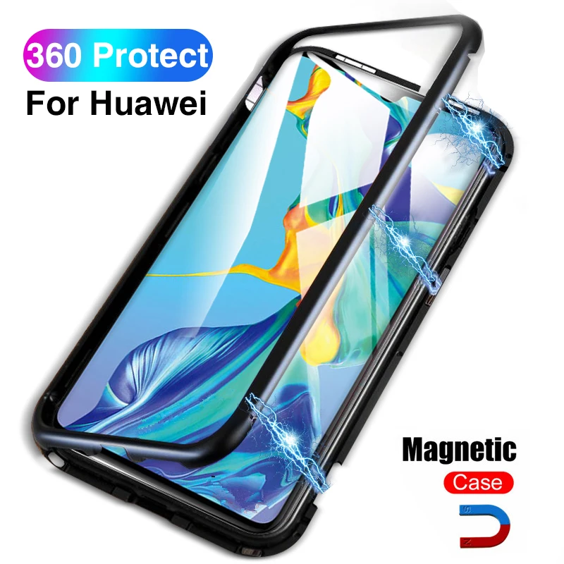 360 Magnetic Case For Huawei P30 Pro P30 Light P 30 Hard Glass Back Covers For Honor 10 Lite Hawei P20 Y9 2019 Mate 20 Pro Coque
360 Magnetic Case For Huawei P30 Pro P30 Light P 30 Hard Glass Back Covers For Honor 10 Lite Hawei P20 Y9 2019 Mate 20 Pro Coque