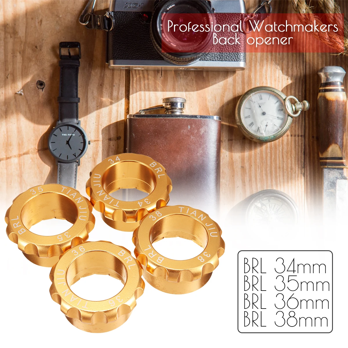 34/35/36/38mm watch Opener Watch Cover Open Claws Repair Tool Professional Watchmakers Case Back Opener for Breitling Watch
34/35/36/38mm watch Opener Watch Cover Open Claws Repair Tool Professional Watchmakers Case Back Opener for Breitling Watch