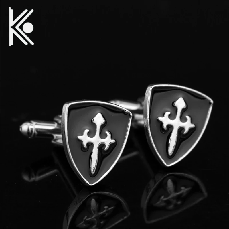 New Classic Round Fleur De Lis Cufflinks Formal Shirt Sleeve Button Sparta warrior shield Pattern Cuff link Wedding Party Gift
New Classic Round Fleur De Lis Cufflinks Formal Shirt Sleeve Button Sparta warrior shield Pattern Cuff link Wedding Party Gift
