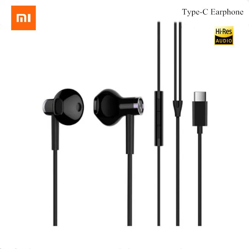 Original Xiaomi Dual Units Half In-Ear Type-C Earphone +Mic Wire Control Dual Driver For Android Smartphones Mi 9 8 6 A2 Mix 2s
Original Xiaomi Dual Units Half In-Ear Type-C Earphone +Mic Wire Control Dual Driver For Android Smartphones Mi 9 8 6 A2 Mix 2s