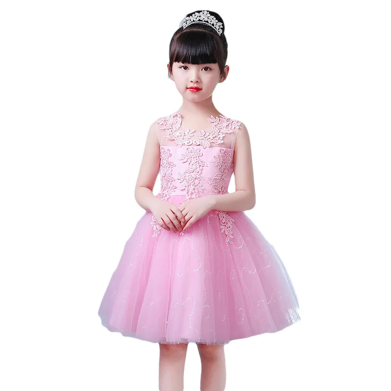 Kids Lace Flower Dresses for Baby Girls Flower Girl Costume for Party and Wedding Children Sleeveless Princess Dress Girls 3-14Y
Kids Lace Flower Dresses for Baby Girls Flower Girl Costume for Party and Wedding Children Sleeveless Princess Dress Girls 3-14Y