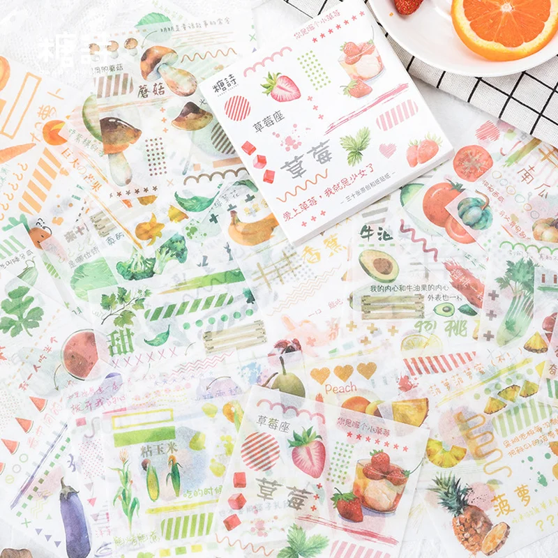 Plant Fresh Sweet Girl Generation Series Cute Boxed Kawaii Stickers Planner Scrapbooking Stationery Japanese Diary Stickers
Plant Fresh Sweet Girl Generation Series Cute Boxed Kawaii Stickers Planner Scrapbooking Stationery Japanese Diary Stickers