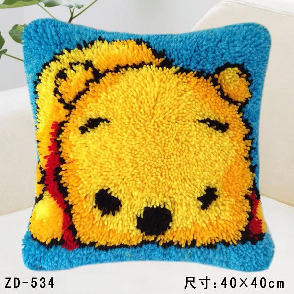 ZD534 Pillow Cushion Latch Hook Kit Embroidery DIY Craft Cross Stitch Needlework Embroidery Counted Cross-Stitching Kit Set-9
ZD534 Pillow Cushion Latch Hook Kit Embroidery DIY Craft Cross Stitch Needlework Embroidery Counted Cross-Stitching Kit Set-9