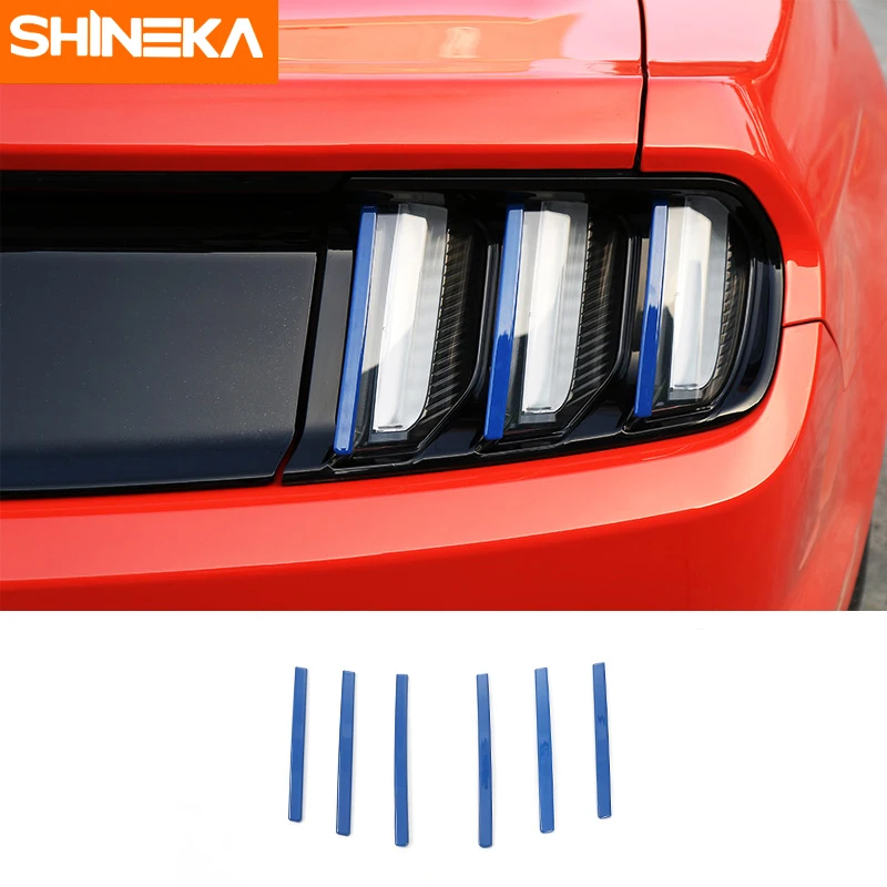 ABS Car Rear Tail Light Lamp Cover Frame Trim Stripe Styling for Ford Mustang 2015 2016
ABS Car Rear Tail Light Lamp Cover Frame Trim Stripe Styling for Ford Mustang 2015 2016
