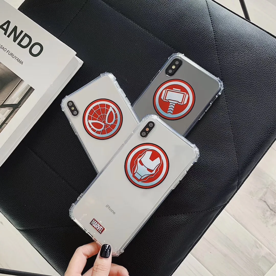 Marvel Avengers final battle Shockproof silicone cover for apple iphone X XS Max Xr 7 8 6 Plus Iron Man Spiderman Raytheon Case
Marvel Avengers final battle Shockproof silicone cover for apple iphone X XS Max Xr 7 8 6 Plus Iron Man Spiderman Raytheon Case