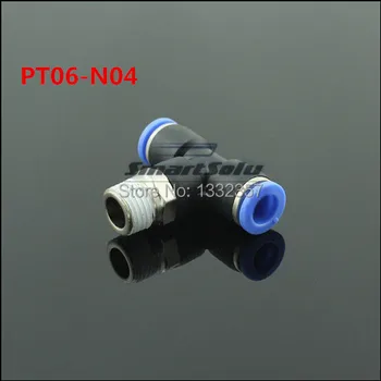 Free shipping 20pcs/lot PT06-N04 Push In Tee Jointer Quick Fittings Pneumatic Fittings,6mm-1/2"NPT pneumatic fitting 
Free shipping 20pcs/lot PT06-N04 Push In Tee Jointer Quick Fittings Pneumatic Fittings,6mm-1/2"NPT pneumatic fitting