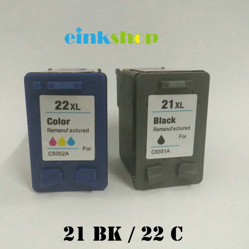 einkshop 21 22 xl Compatible Ink Cartridge Replacement for hp 21xl 22x Deskjet F2280 F380 F2100 F2240 F2180 D2360 Printer
einkshop 21 22 xl Compatible Ink Cartridge Replacement for hp 21xl 22x Deskjet F2280 F380 F2100 F2240 F2180 D2360 Printer