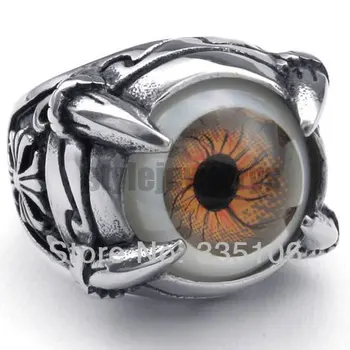 Free Shipping! Fashion 4 Claws Evil Eye Ring Stainless Steel Jewelry Retro Punk Biker Men Ring Wholesale SWR0091
Free Shipping! Fashion 4 Claws Evil Eye Ring Stainless Steel Jewelry Retro Punk Biker Men Ring Wholesale SWR0091