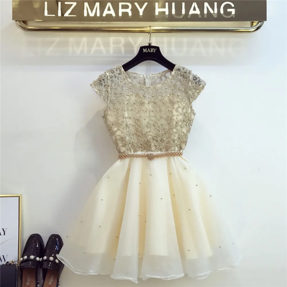 Oshangchaopin Women's Sweet Style Sleeveless Tulle Party Mini Dress Elegant Luxury Heavy Beading Organza Ball Gown Short Dresses
Oshangchaopin Women's Sweet Style Sleeveless Tulle Party Mini Dress Elegant Luxury Heavy Beading Organza Ball Gown Short Dresses