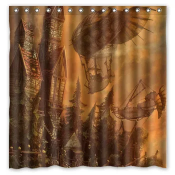 Steampunk DIY Waterproof Bath Shower Curtain Mildew Resistant Custom Bathroom Curtains Spa Decorative Screens 180*180cm
Steampunk DIY Waterproof Bath Shower Curtain Mildew Resistant Custom Bathroom Curtains Spa Decorative Screens 180*180cm