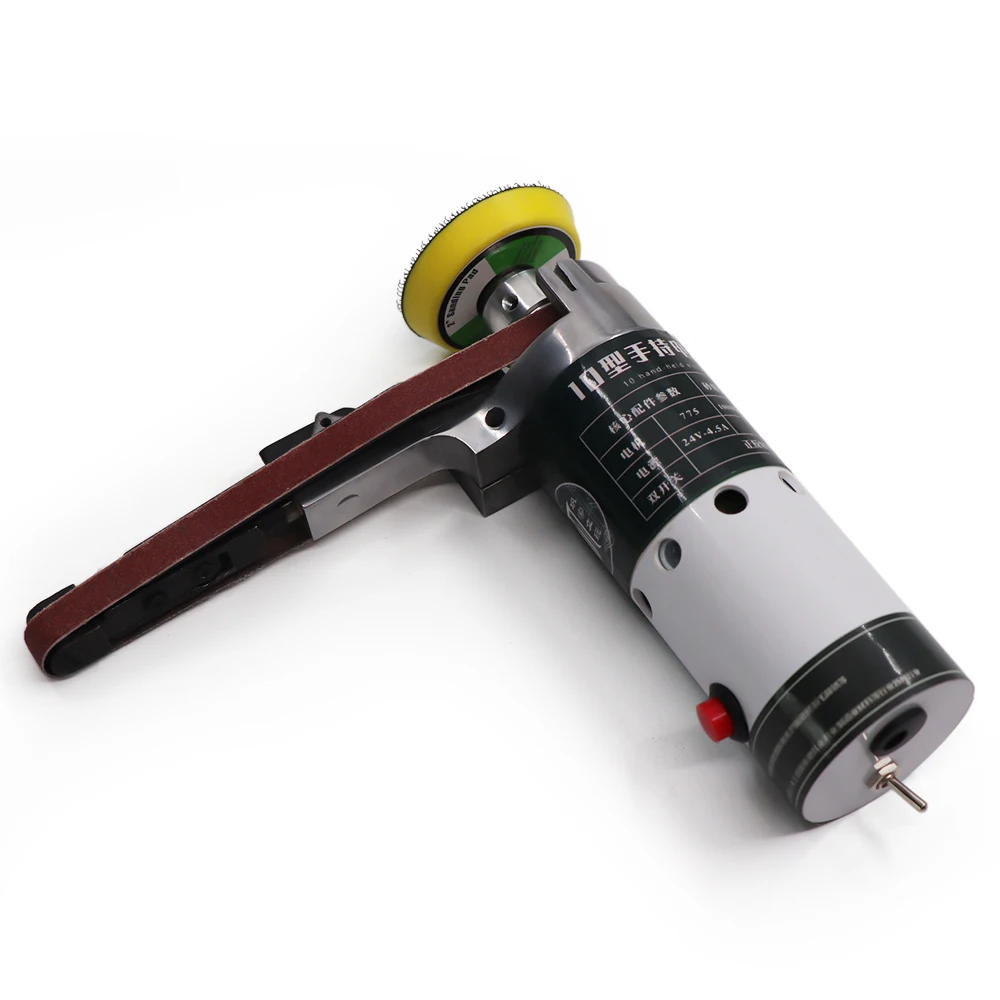 Electric Belt Sander polisher Mini Grinder Small Grinding polishing Machine polisher with Sanding Belts Tool Case Grinding Heads
Electric Belt Sander polisher Mini Grinder Small Grinding polishing Machine polisher with Sanding Belts Tool Case Grinding Heads