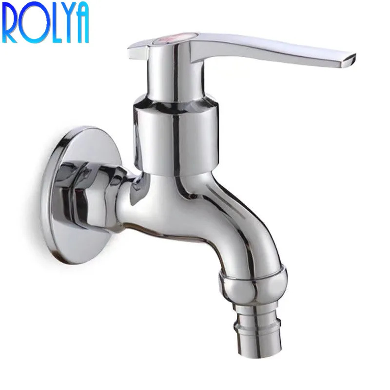 Rolya Washing Machine Faucet Wall Mop Pool Sink Water Faucet Single Cold Tap Bib Cock Chrome
Rolya Washing Machine Faucet Wall Mop Pool Sink Water Faucet Single Cold Tap Bib Cock Chrome