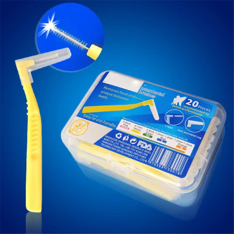 20Pcs/box Interdental Brushes Clean Teeth Whitening Oral Care Tooth Pick Brushes Tooth Brush Push Dental Oral hygiene Tool
20Pcs/box Interdental Brushes Clean Teeth Whitening Oral Care Tooth Pick Brushes Tooth Brush Push Dental Oral hygiene Tool