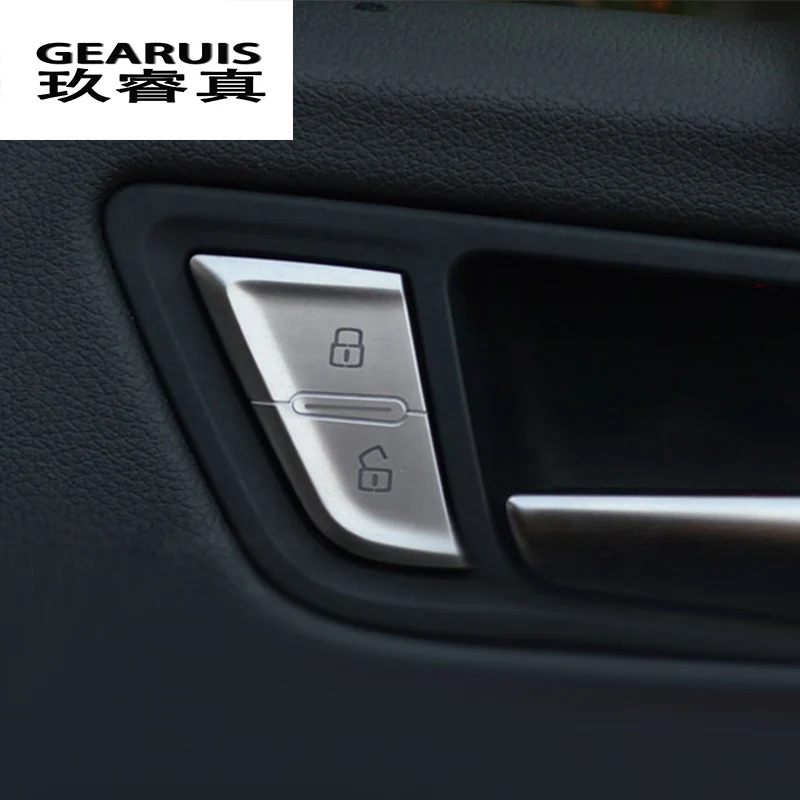 Car styling Door Unlock Switch Button Cover Trim Decal Chrome Handle Key Stickers Interior auto Accessories For Audi A4 B8 Q5 A6
Car styling Door Unlock Switch Button Cover Trim Decal Chrome Handle Key Stickers Interior auto Accessories For Audi A4 B8 Q5 A6