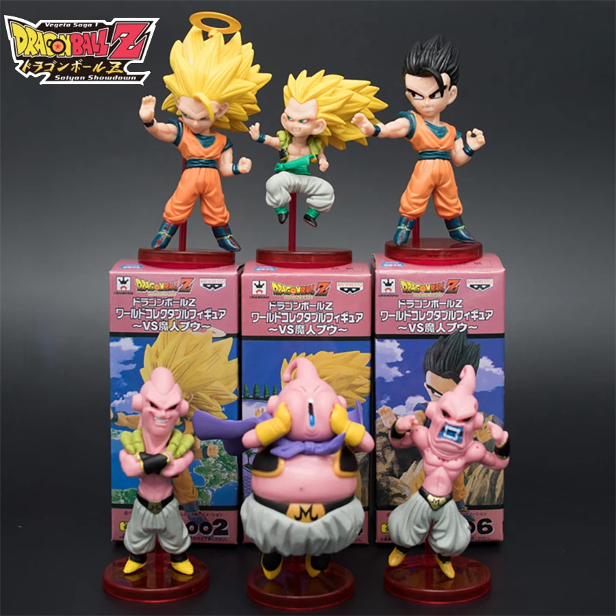 11cmX4cm Dragon Ball Z 6 Stile Mini Model Goku Saiyan Majin Boo Dragon Ball Z Figure Boys Toy PVC Model Anime Collection Kid Toy
11cmX4cm Dragon Ball Z 6 Stile Mini Model Goku Saiyan Majin Boo Dragon Ball Z Figure Boys Toy PVC Model Anime Collection Kid Toy