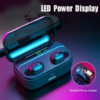 G6s Bluetooth Earphones TWS Wireless 5.0 Handsfree Earphone Sports Bass Earbuds With Mic 3500mAh Charging Box R20
G6s Bluetooth Earphones TWS Wireless 5.0 Handsfree Earphone Sports Bass Earbuds With Mic 3500mAh Charging Box R20