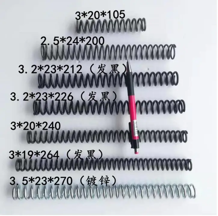2pcs 3.5--4.5mm wire High strength spring series spot spring compression pressure springs
2pcs 3.5--4.5mm wire High strength spring series spot spring compression pressure springs