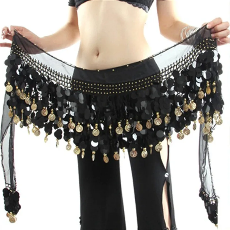 Chiffon Belly Dance Hip Scarf Ruffled waistband Belt skirt with Colorful Leaves &Gold coin
Chiffon Belly Dance Hip Scarf Ruffled waistband Belt skirt with Colorful Leaves &Gold coin