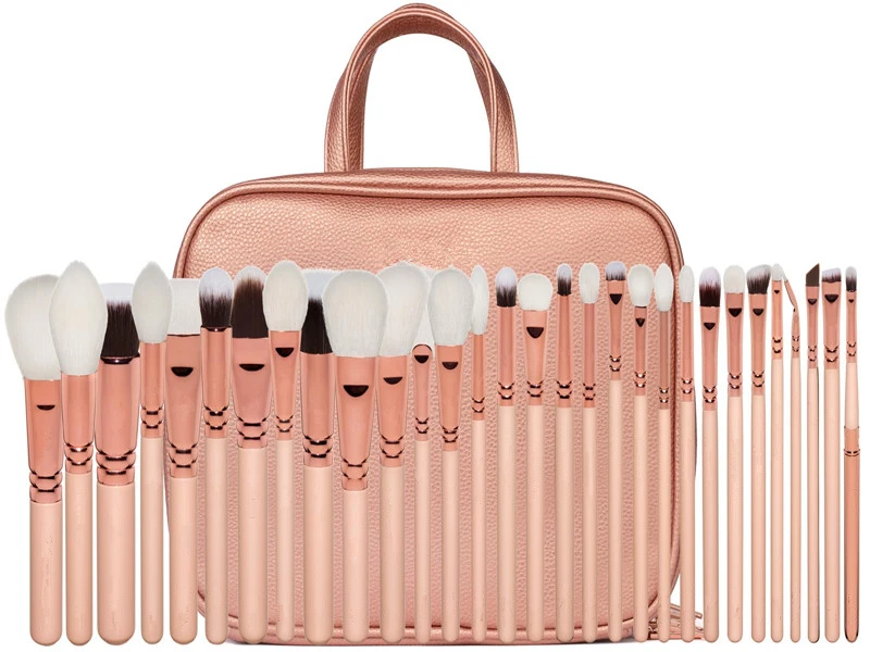 30PCS Makeup brush set series makeup tools Pink Wooden Cosmetic Makeup Brush Foundation Powder Eyeshadow Brush
30PCS Makeup brush set series makeup tools Pink Wooden Cosmetic Makeup Brush Foundation Powder Eyeshadow Brush