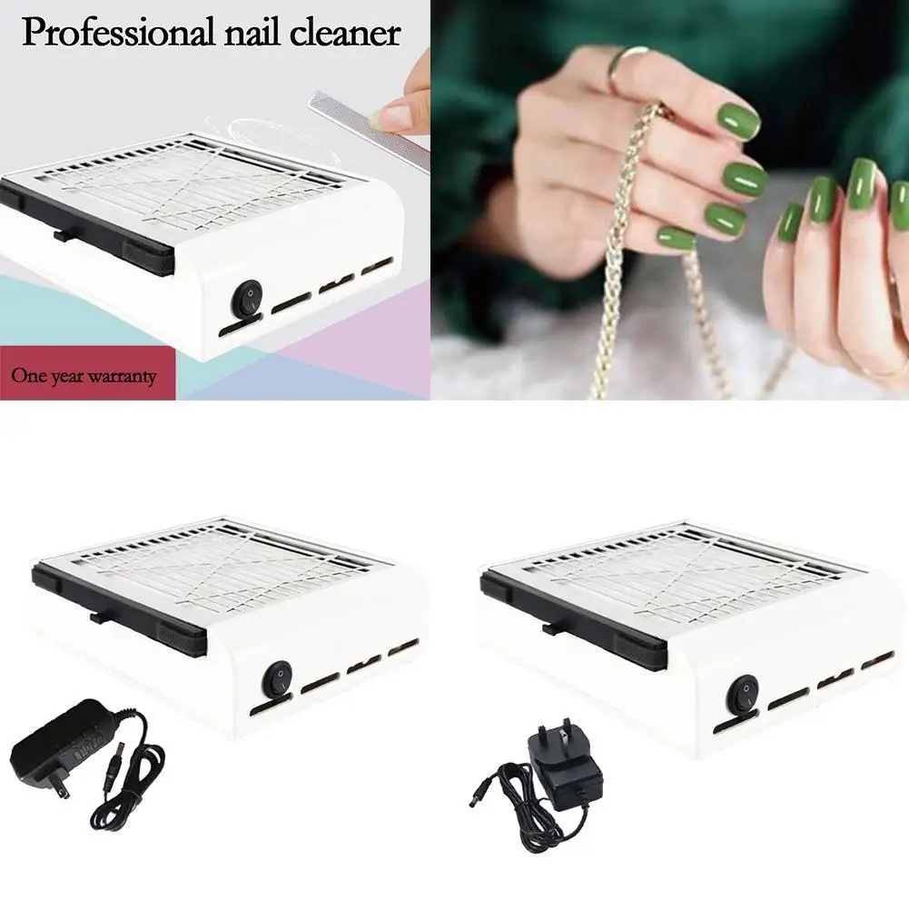 40W New Strong Power Nail Dust Collector Nail Fan Art Salon Suction Dust Collector Machine Vacuum Cleaner Fan Manicure Tool
40W New Strong Power Nail Dust Collector Nail Fan Art Salon Suction Dust Collector Machine Vacuum Cleaner Fan Manicure Tool