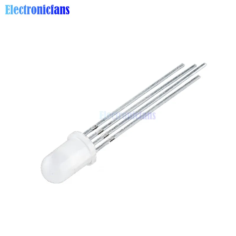 50PCS Multicolor 4pin 5mm RGB Led Diode Light Lamp diffused Tricolor Round Common Anode LED 5 mm Light Emitting Diode
50PCS Multicolor 4pin 5mm RGB Led Diode Light Lamp diffused Tricolor Round Common Anode LED 5 mm Light Emitting Diode