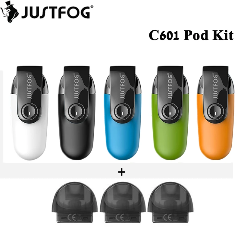 Original JUSTFOG C601 Pod Kit 650mAh C601 Battery with Refillable 1.7ML POD Tank Electronic Cigarette Mini Vape Pen Vaporizer
Original JUSTFOG C601 Pod Kit 650mAh C601 Battery with Refillable 1.7ML POD Tank Electronic Cigarette Mini Vape Pen Vaporizer