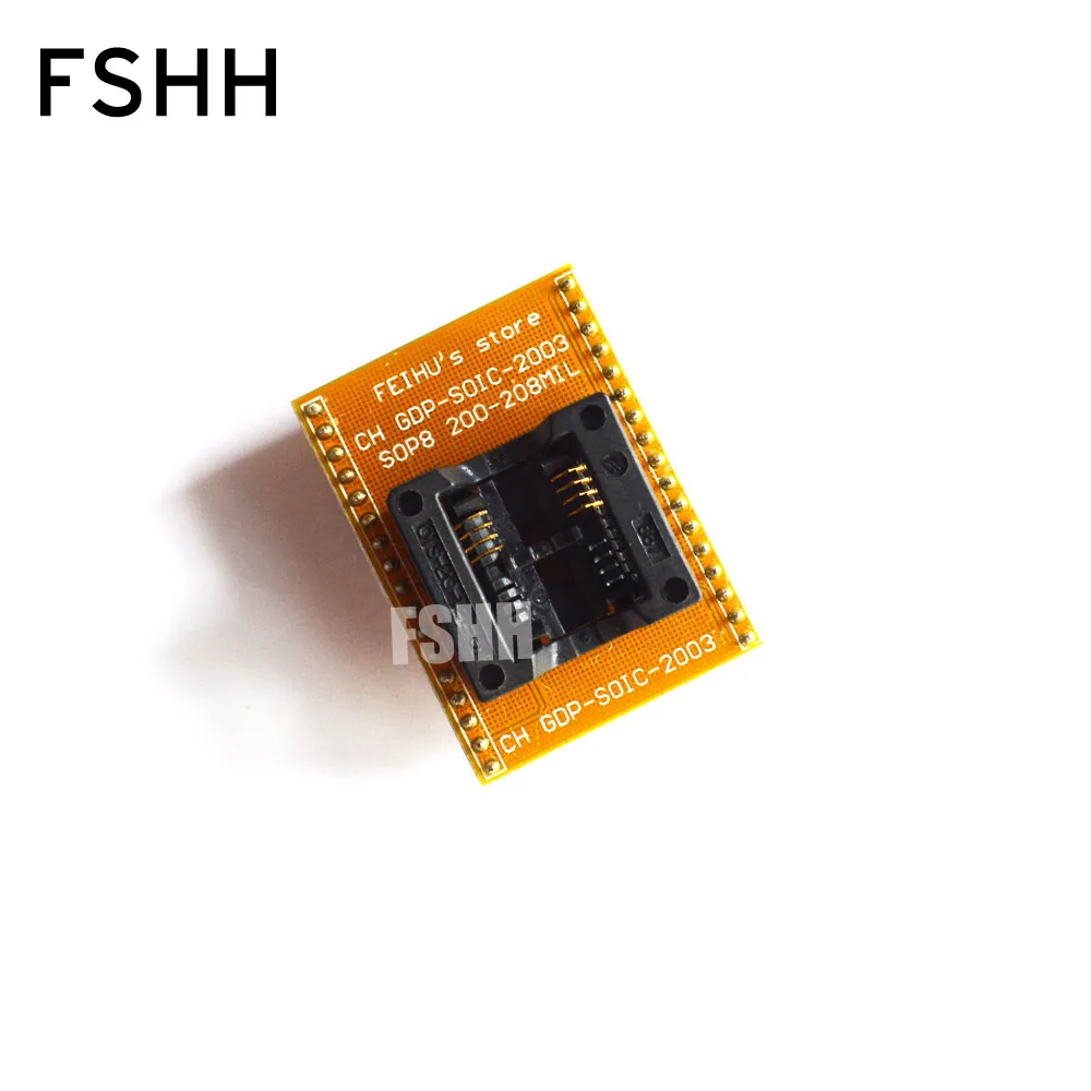 GDP-SOIC-2003 Programmer Adapter 200mil 208mil SOP8 to DIP Adapter for lt48xp/lt48uxp/lt848 Programmer Adapter
GDP-SOIC-2003 Programmer Adapter 200mil 208mil SOP8 to DIP Adapter for lt48xp/lt48uxp/lt848 Programmer Adapter