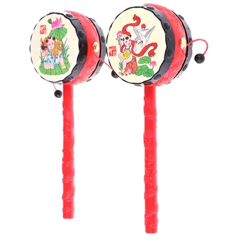 1PCS Rattle Drum Chinese Traditional Baby Kids Cartoon Plastic Spin Hand Bell Music Toys Fun Toy
1PCS Rattle Drum Chinese Traditional Baby Kids Cartoon Plastic Spin Hand Bell Music Toys Fun Toy