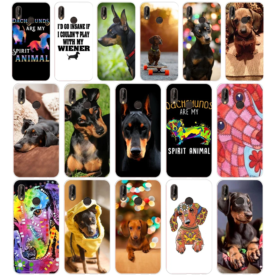46SD Cute Dachshund Doberman Dog Soft Silicone Tpu Cover Case for Honor 10 huawei p mate 10 20 lite y5 y6 prime 2018
46SD Cute Dachshund Doberman Dog Soft Silicone Tpu Cover Case for Honor 10 huawei p mate 10 20 lite y5 y6 prime 2018