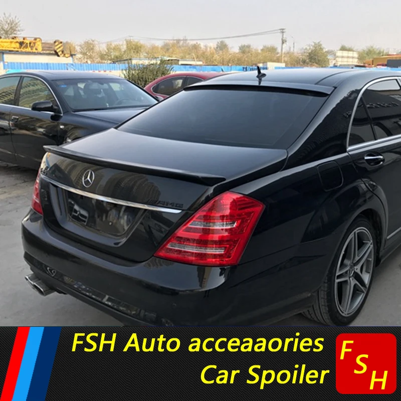 For Mercedes - Benz S series W221 S65 ABS Material Car Rear Wing Primer Color spoiler for Benz S300 S350 S400 S550 S600 S63L S65
For Mercedes - Benz S series W221 S65 ABS Material Car Rear Wing Primer Color spoiler for Benz S300 S350 S400 S550 S600 S63L S65