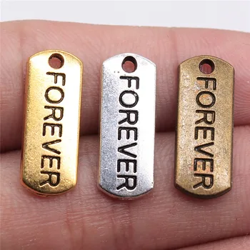 WYSIWYG 20pcs 21x8mm Charm Forever Tag 3 Colors Forever Tag Charms Forever Tag Pendant Charms For Jewelry Making
WYSIWYG 20pcs 21x8mm Charm Forever Tag 3 Colors Forever Tag Charms Forever Tag Pendant Charms For Jewelry Making