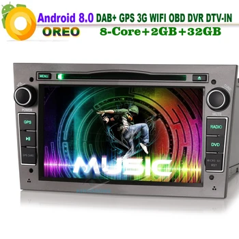 DAB+ Android 8.0 Sat Navi WiFi 3G GPS BT SD CD DVD RDS Bluetooth USB TV Car GPS Navigation player FOR Opel Meriva Tigra TwinTop
DAB+ Android 8.0 Sat Navi WiFi 3G GPS BT SD CD DVD RDS Bluetooth USB TV Car GPS Navigation player FOR Opel Meriva Tigra TwinTop