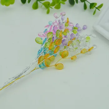 15CM,50PCS MixColors Acrylic Crystal Drop Beads flower On Wire Stems,Decorations For Wedding,Christmas,Home Table Arrangements
15CM,50PCS MixColors Acrylic Crystal Drop Beads flower On Wire Stems,Decorations For Wedding,Christmas,Home Table Arrangements