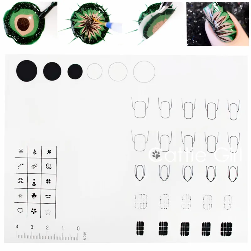 Silicone Stamping Mat Nail Practice Tool Portable Fingernails Template Pad Nail Art Manicure Tool
Silicone Stamping Mat Nail Practice Tool Portable Fingernails Template Pad Nail Art Manicure Tool