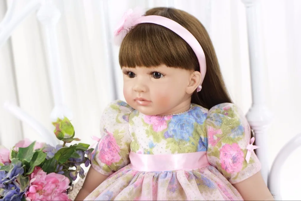 60cm Silicone Reborn Baby Doll Toys 24inch
