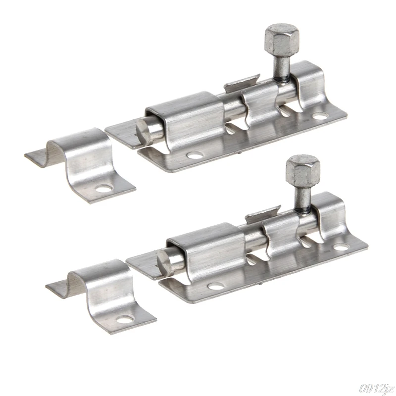 2PCS 2 Inch Stainless Steel Door Lock Latch Door Safety Lock Guard Window Gate Latch Security Bolt Locks Cabinet Latch
2PCS 2 Inch Stainless Steel Door Lock Latch Door Safety Lock Guard Window Gate Latch Security Bolt Locks Cabinet Latch