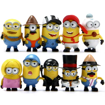 10 pcs PVC Minions nicknack fridge magnet Miniature landscape gardening figures home decoration Creative toys gift for kids
10 pcs PVC Minions nicknack fridge magnet Miniature landscape gardening figures home decoration Creative toys gift for kids