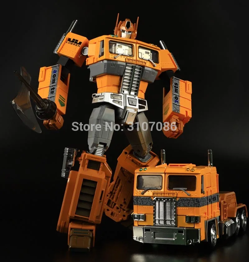Oversized MMP10A G1 Optimus Prime Action Figure 13" Toy Special Yellow New 
