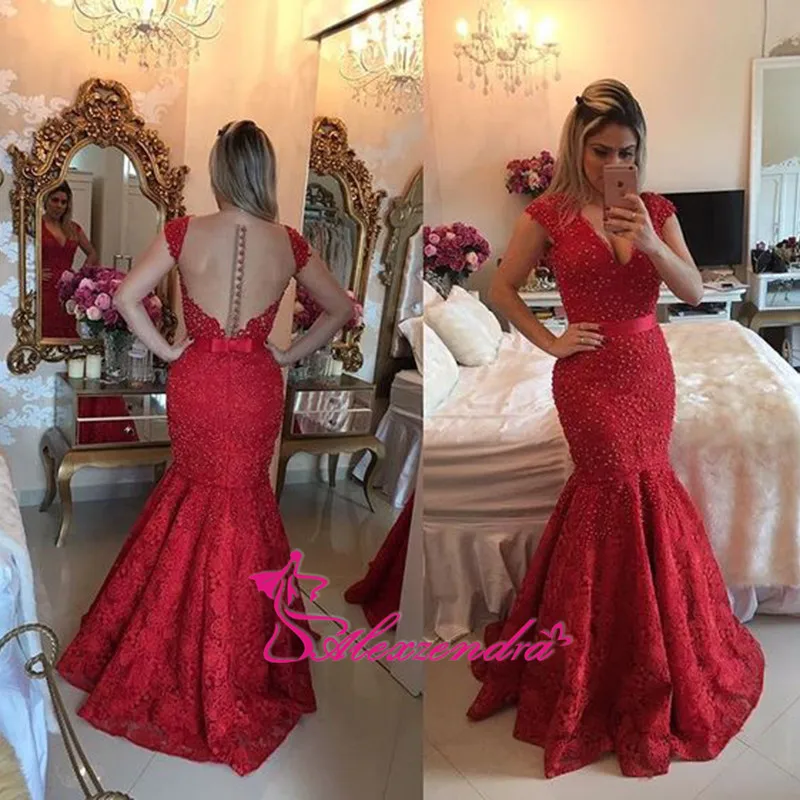 Alexzendra Mermaid Cap Sleeves Burgundy Prom Dresses 2019 Pearls Applique Formal Evening Dress Plus Size Party Dress Custom Made
Alexzendra Mermaid Cap Sleeves Burgundy Prom Dresses 2019 Pearls Applique Formal Evening Dress Plus Size Party Dress Custom Made