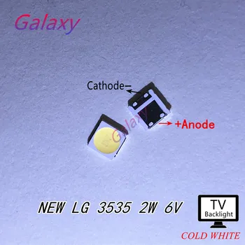 3535 6V Cold White FOR LG SMD LED CHIP-2 2W For TV/LCD 4000PCS/Lot Backlight TV Application
3535 6V Cold White FOR LG SMD LED CHIP-2 2W For TV/LCD 4000PCS/Lot Backlight TV Application