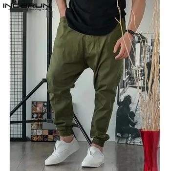 INCERUN Stylish Men Harem Pants Button Hip-hop Streetwear Solid Joggers 2020 Loose Brand Pants Workout Trousers Men Plus Size
INCERUN Stylish Men Harem Pants Button Hip-hop Streetwear Solid Joggers 2020 Loose Brand Pants Workout Trousers Men Plus Size