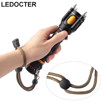 Waterproof Outdoor CREE XML-T6 10W LED Flashlight Rechargeable Led Torch Flash Light 5 modes Lanterna For Hiking Camping Hunting
Waterproof Outdoor CREE XML-T6 10W LED Flashlight Rechargeable Led Torch Flash Light 5 modes Lanterna For Hiking Camping Hunting