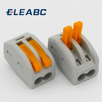 5pcs 2 Pin Universal compact wire connector conductor PCT-212 spring lever cable connector
5pcs 2 Pin Universal compact wire connector conductor PCT-212 spring lever cable connector