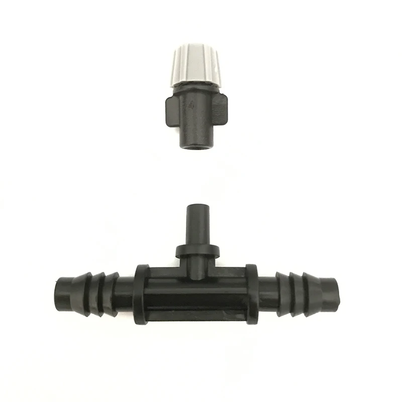 10Pcs Garden Drip Irrigation Gray Spray Nozzle 8/11 mm Connect to 4/7mm Tee with Apply Watering on Plants Sprayer Nozzle IT220
10Pcs Garden Drip Irrigation Gray Spray Nozzle 8/11 mm Connect to 4/7mm Tee with Apply Watering on Plants Sprayer Nozzle IT220