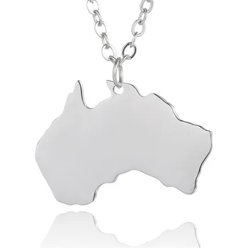 Trendy Australia Map Necklace Australia Map Stainless Steel Heart Pendant Necklace Women Fashion Map Jewellery Gift 12pcs/lot
Trendy Australia Map Necklace Australia Map Stainless Steel Heart Pendant Necklace Women Fashion Map Jewellery Gift 12pcs/lot