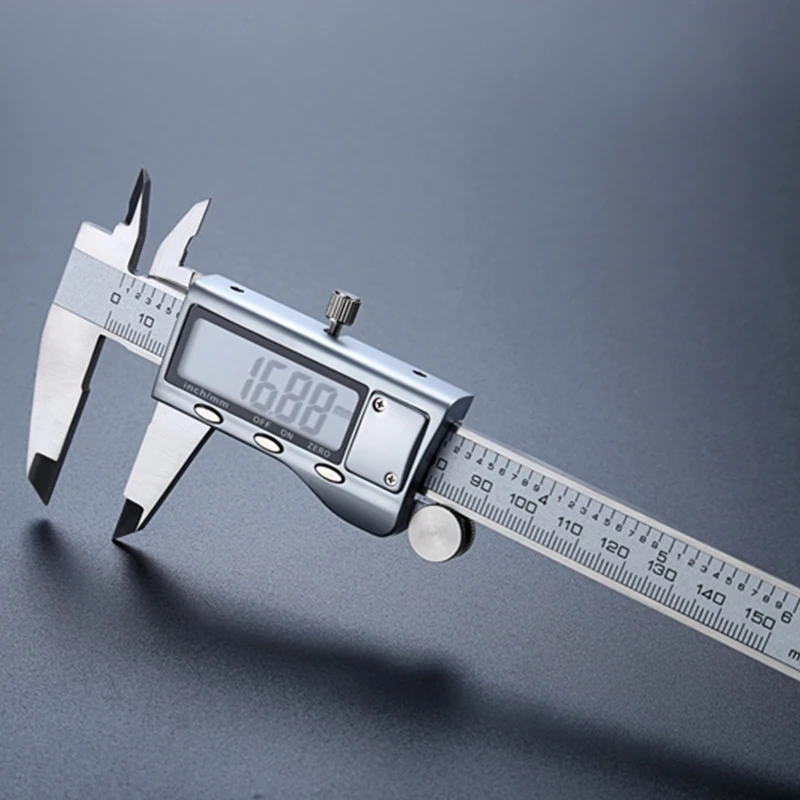 0-150mm/6" Metal Casing Digital CALIPER VERNIER 0.01mm Stainless Steel Caliper Digital Micrometer caliper Gauge Measure Tools
0-150mm/6" Metal Casing Digital CALIPER VERNIER 0.01mm Stainless Steel Caliper Digital Micrometer caliper Gauge Measure Tools