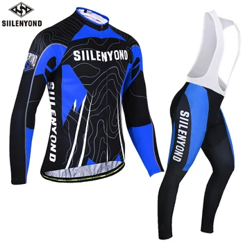 SIILENYOND Winter Thermal Fleece bib Cycling Jersey Set ropa ciclismo hombre Cycling Clothing Super Warm Mountain Bike Wear suit
SIILENYOND Winter Thermal Fleece bib Cycling Jersey Set ropa ciclismo hombre Cycling Clothing Super Warm Mountain Bike Wear suit