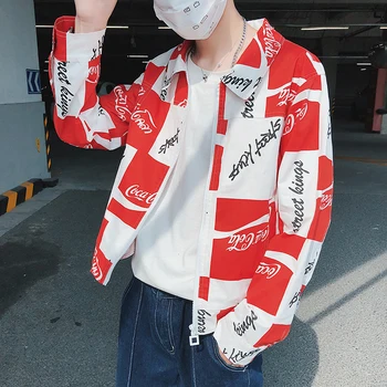 2019 Main Recommend PUSH new listing Fashion casual Male Lapel Jacket Coat Loose The Hot city boy personality red M-5XL
2019 Main Recommend PUSH new listing Fashion casual Male Lapel Jacket Coat Loose The Hot city boy personality red M-5XL