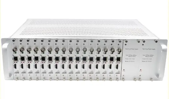 MPEG-4 AVC/H.264 HDMI+CVBS Encoder IPTV solution/Live Broadcast/Campus Broadcast Video encoder 16ch HDMI+CVBS Rack
MPEG-4 AVC/H.264 HDMI+CVBS Encoder IPTV solution/Live Broadcast/Campus Broadcast Video encoder 16ch HDMI+CVBS Rack